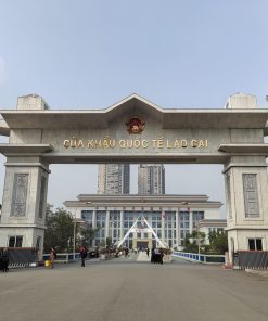 Lao Cai International Border Gate in Vietnam