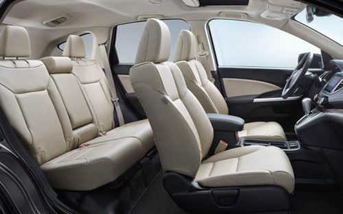 Private car interior for a comfortable transfer